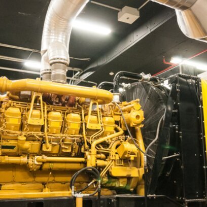 Industrial diesel generator set