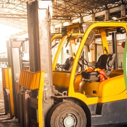 Forklift available for rent from Khushab International
