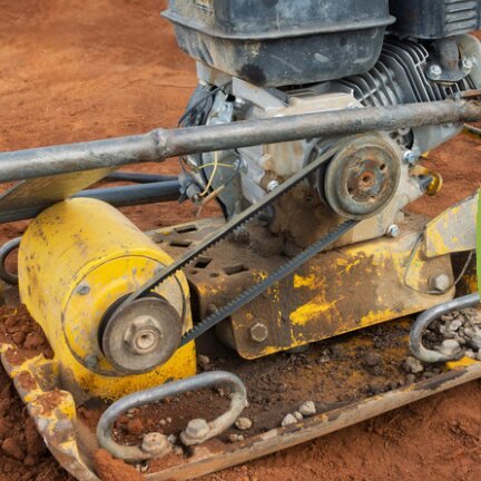 Plate compactor available for rent from Khushab International