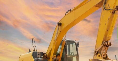 Excavator available for rent from Khushab International