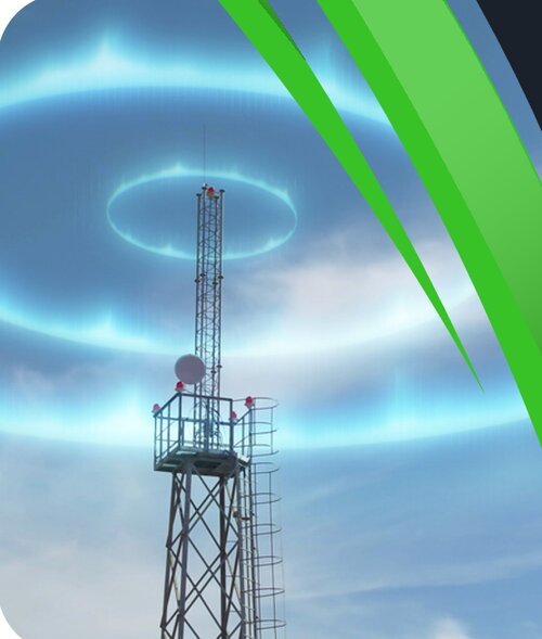 Wireless communication mast