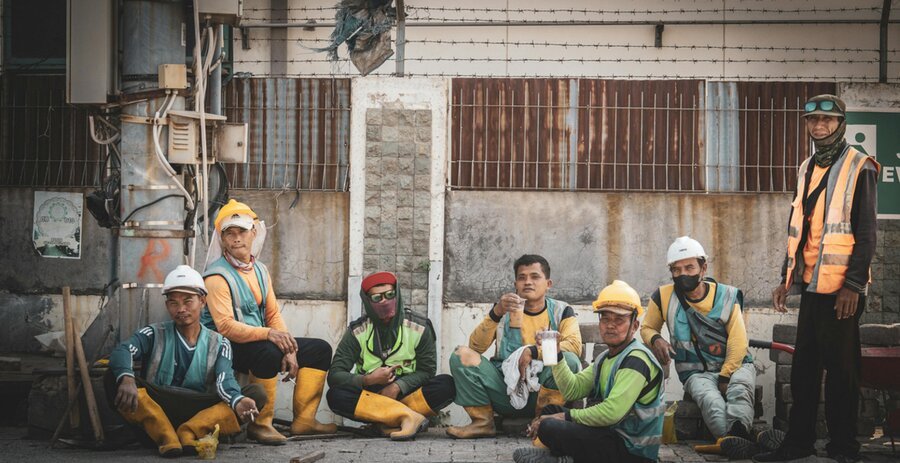 Khushab International workforce on site